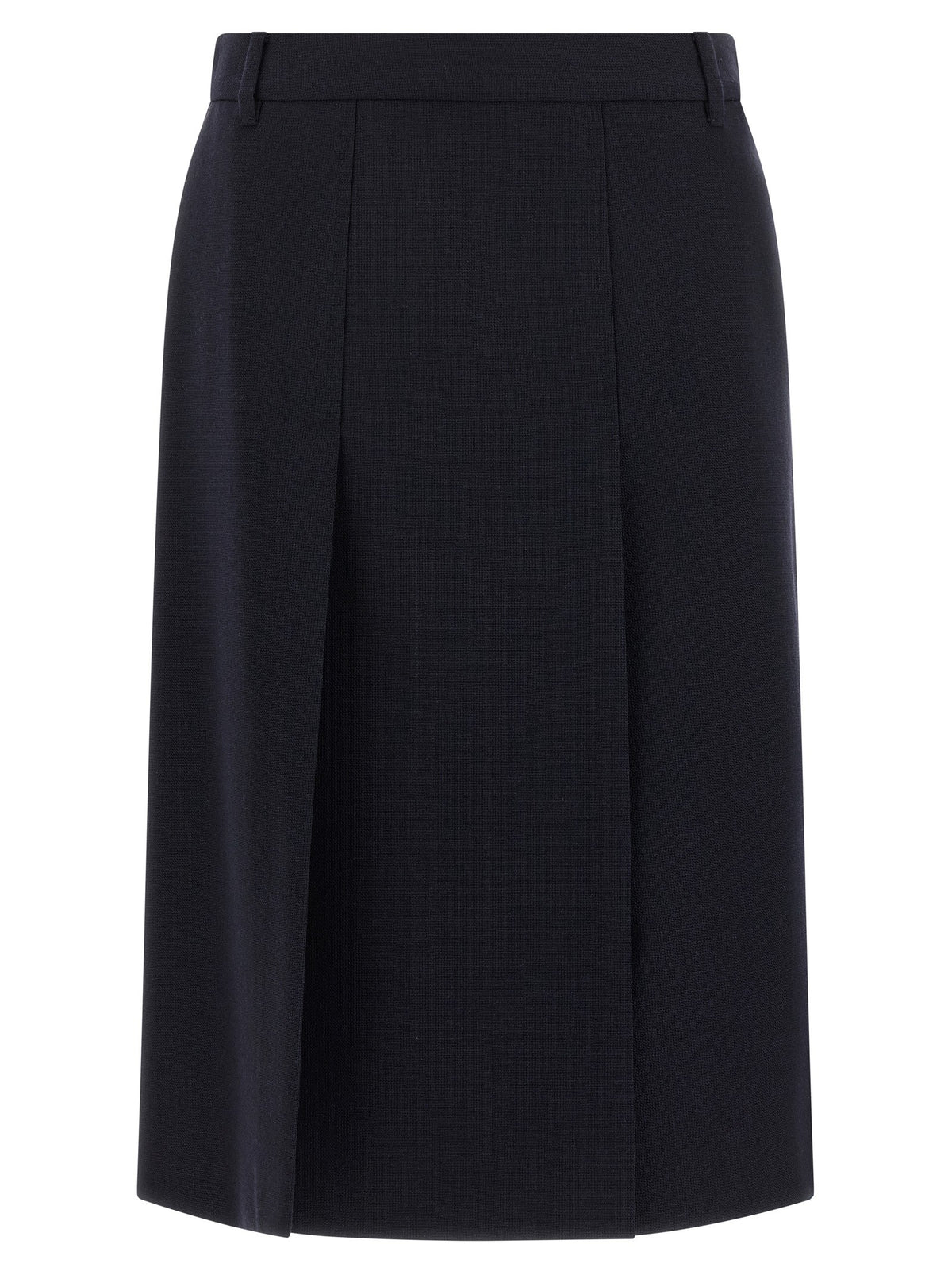 PRADA - Multi-slit skirt Blue 40 IT