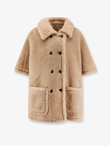 Max Mara Mxacavallo alpaca, cashmere and silk cape