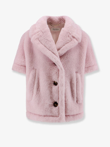 Max Mara - Mxacorvino1 alpaca and virgin wool fur cape mxacorvino1-alpaca-and-virgin-wool-fur-cape