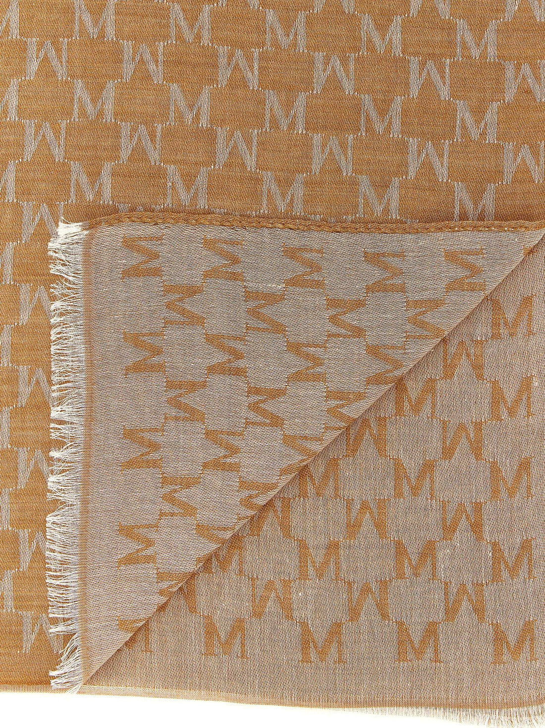 Max Mara - 'MxaPaniere' stole Brown U