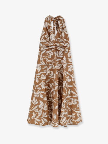 Max Mara Max Mara - Mxmebella printed cotton dress