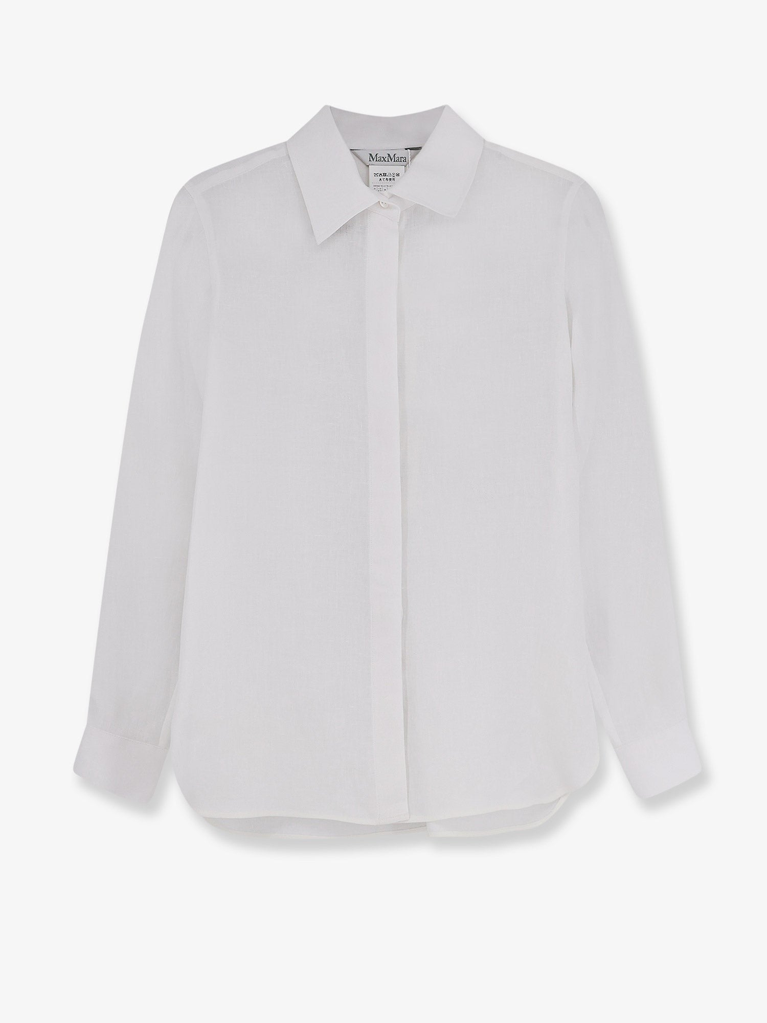 Max Mara Max Mara - Mxmfalasco linen shirt