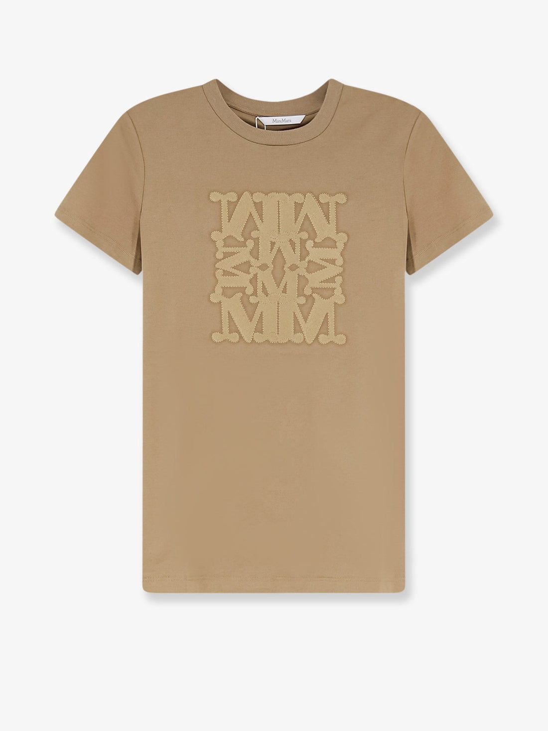 Max Mara - MXMGiovane Cotton T-Shirt Deserto S