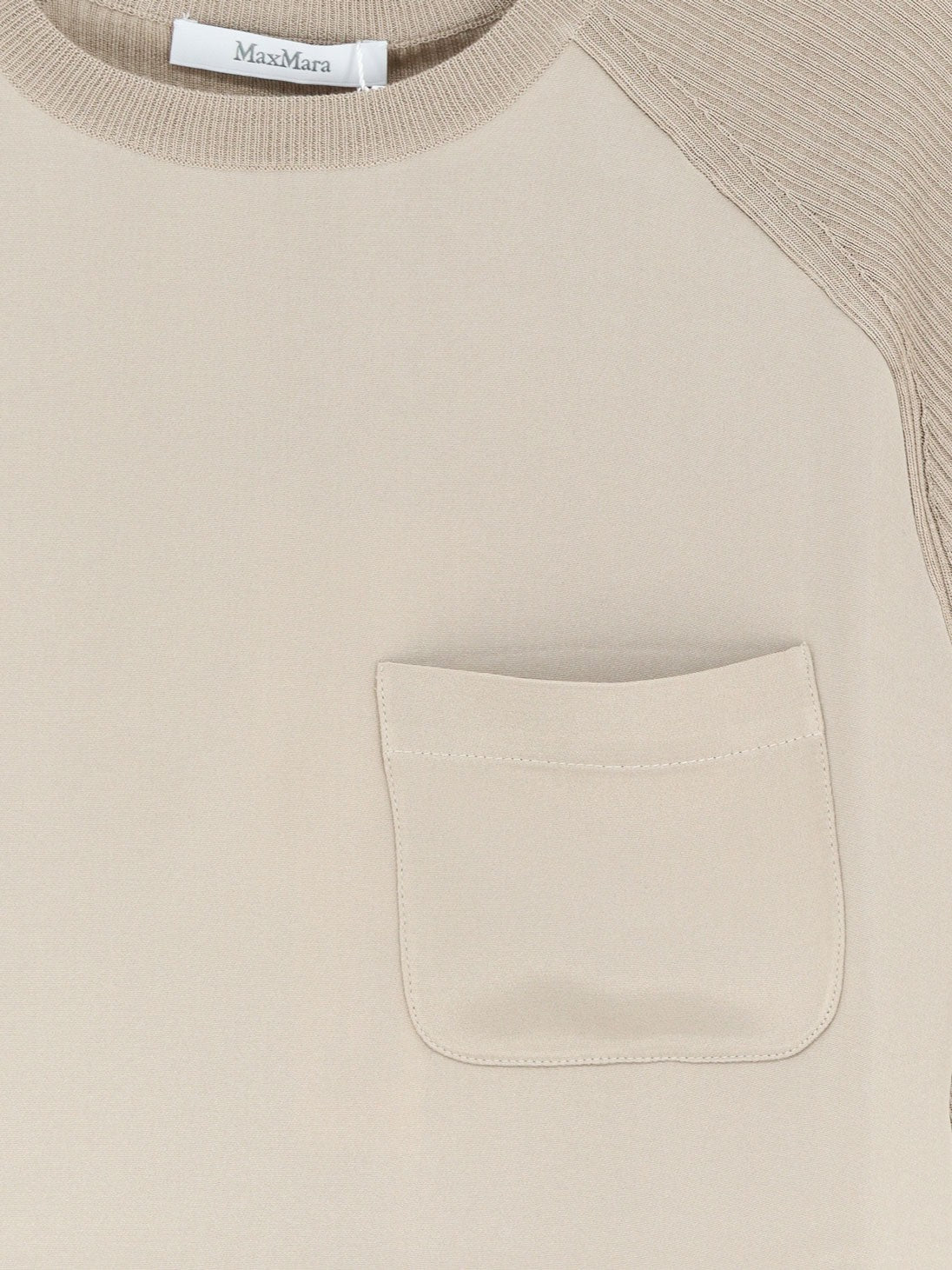 Max Mara - Mxmgolfo silk and cashmere top