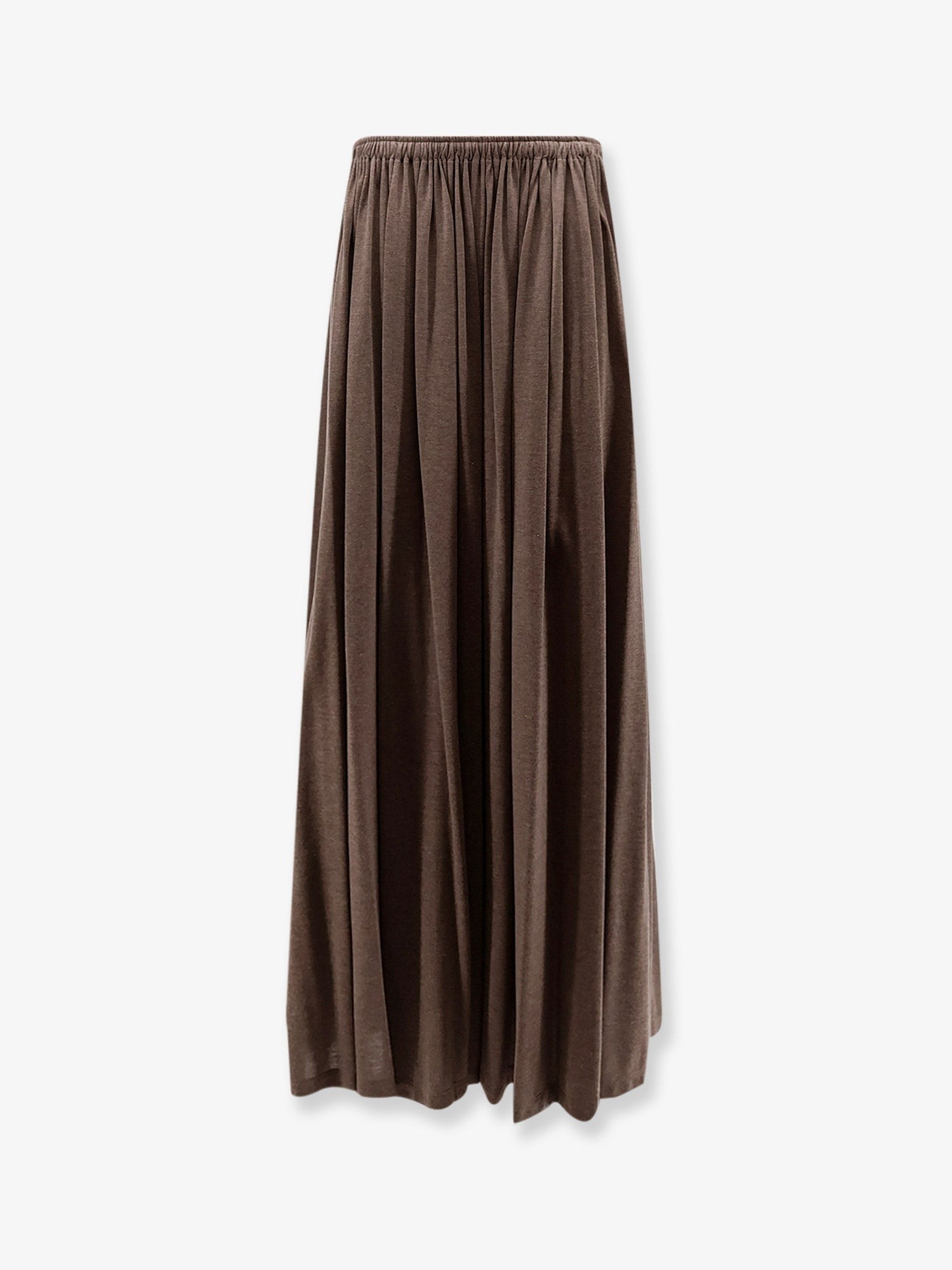 Max Mara - MXMLivrea pleated jersey long skirt