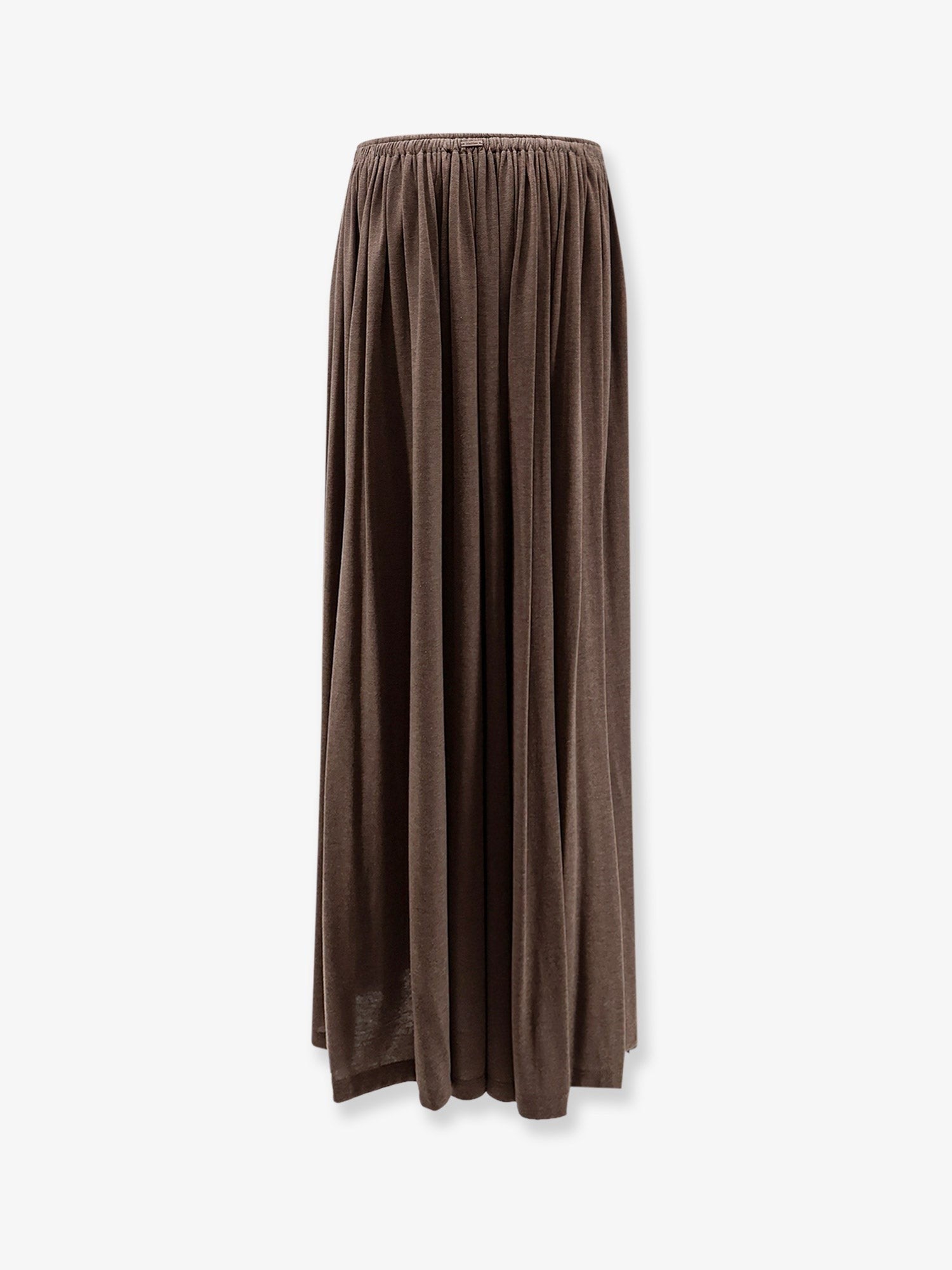 Max Mara - MXMLivrea pleated jersey long skirt