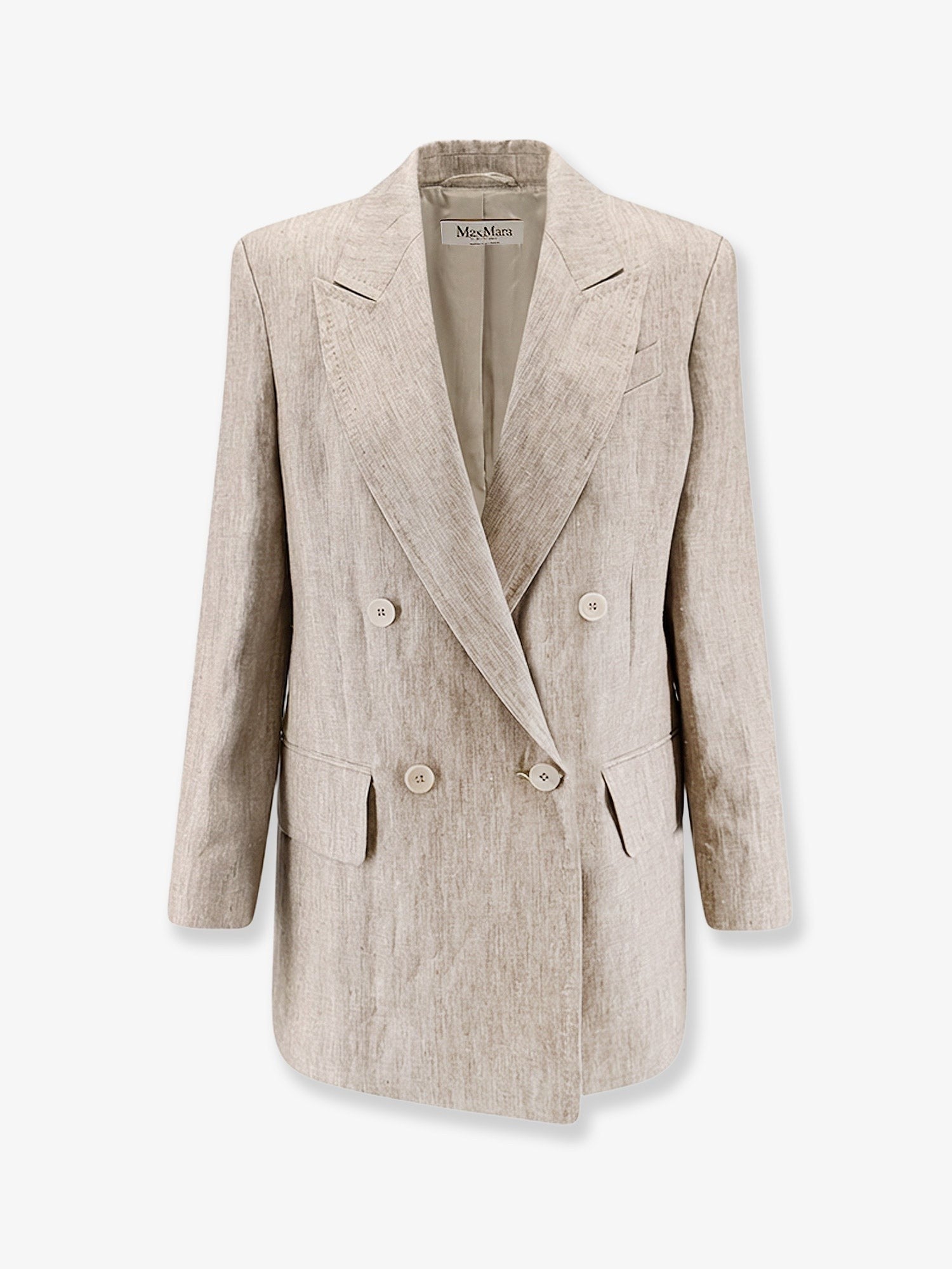 Max Mara Mxmolimpia linen blazer