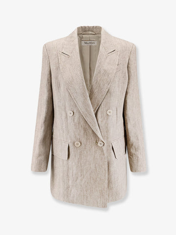 Max Mara Mxmolimpia linen blazer