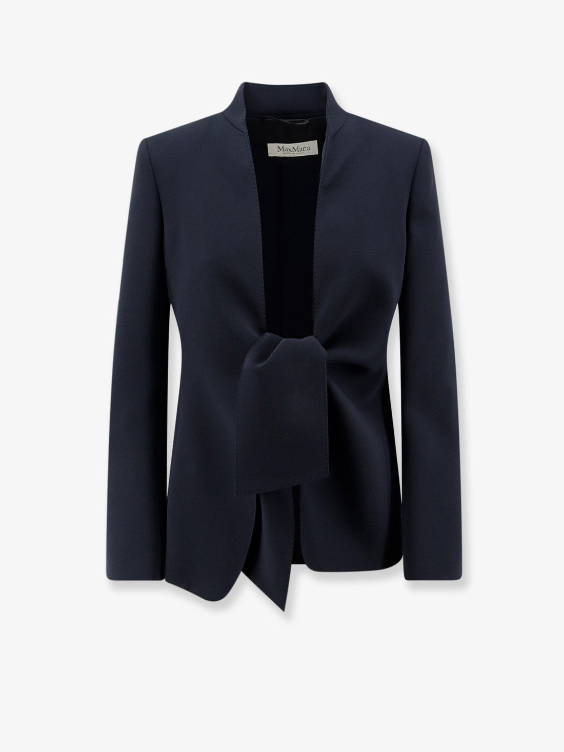 Max Mara - MXMPalo cady blazer with front knot detail mxmpalo-cady-blazer-with-front-knot-detail_3d7bc1bb-f530-4d1b-8801-7243009096cb