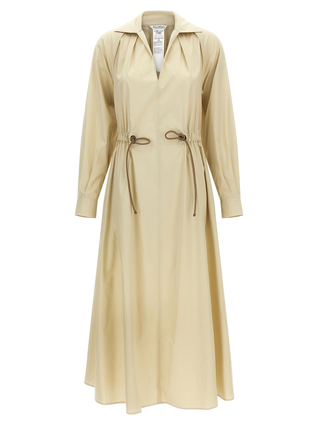 Max Mara - 'MxmPedaggi' dress beige