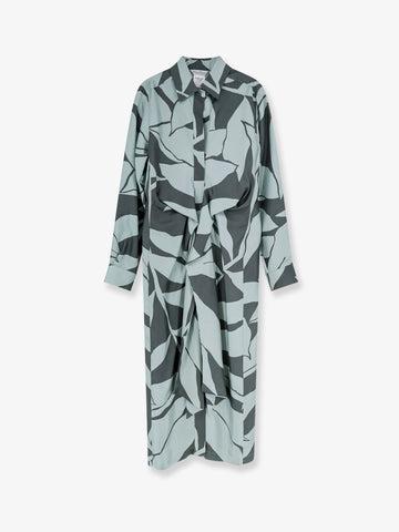 Mxmrobinia printed silk dress mxmrobinia-printed-silk-dress