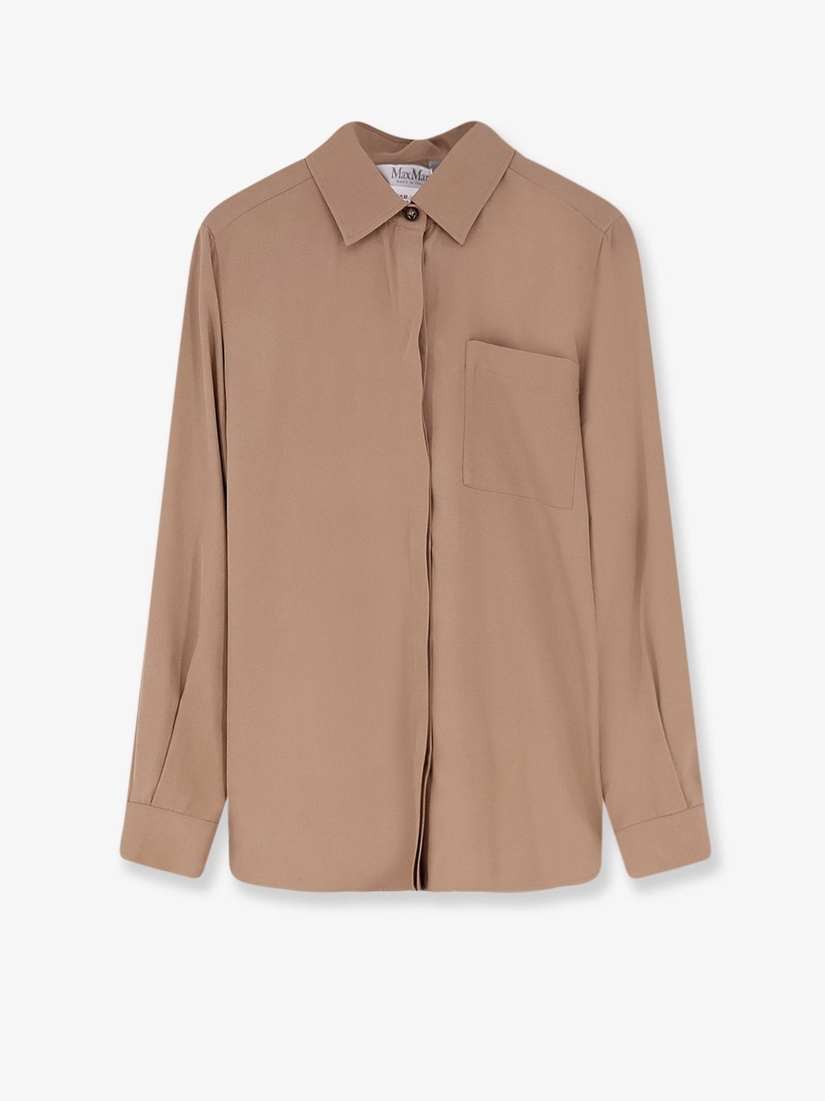 Max Mara - Mxmsiamese silk shirt mxmsiamese-silk-shirt