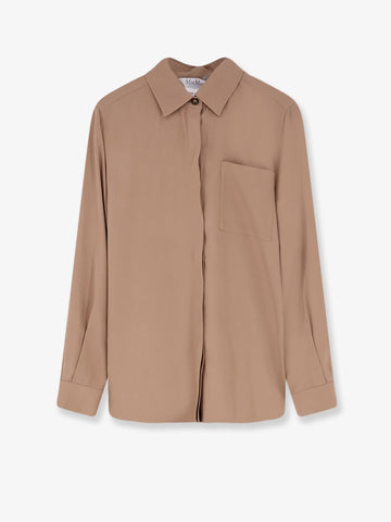 Max Mara - Mxmsiamese silk shirt mxmsiamese-silk-shirt