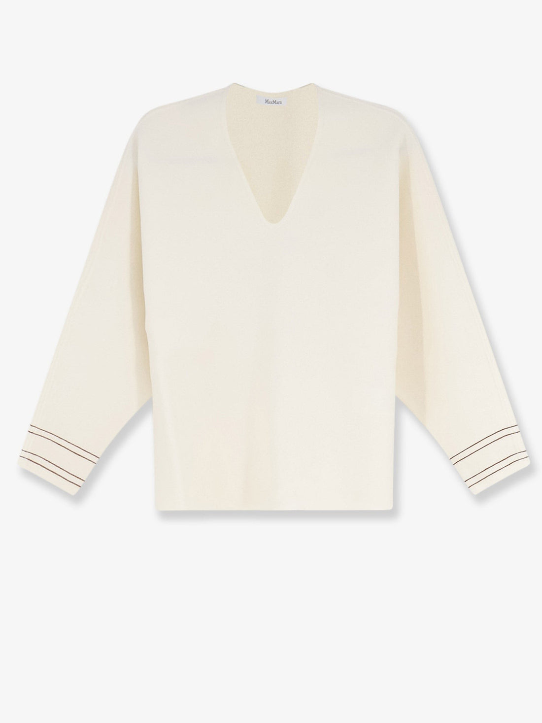Max Mara - Mxmundici wool blend sweater Bianco