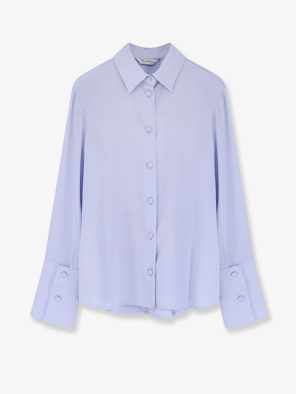 Max Mara - Mxpvoliera stretch silk shirt mxpvoliera-stretch-silk-shirt