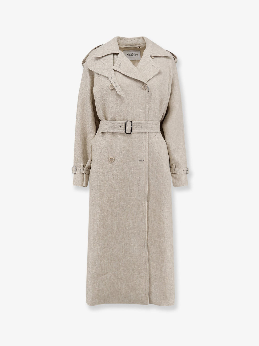 Max Mara - Mxspedaggi linen trench mxspedaggi-linen-trench