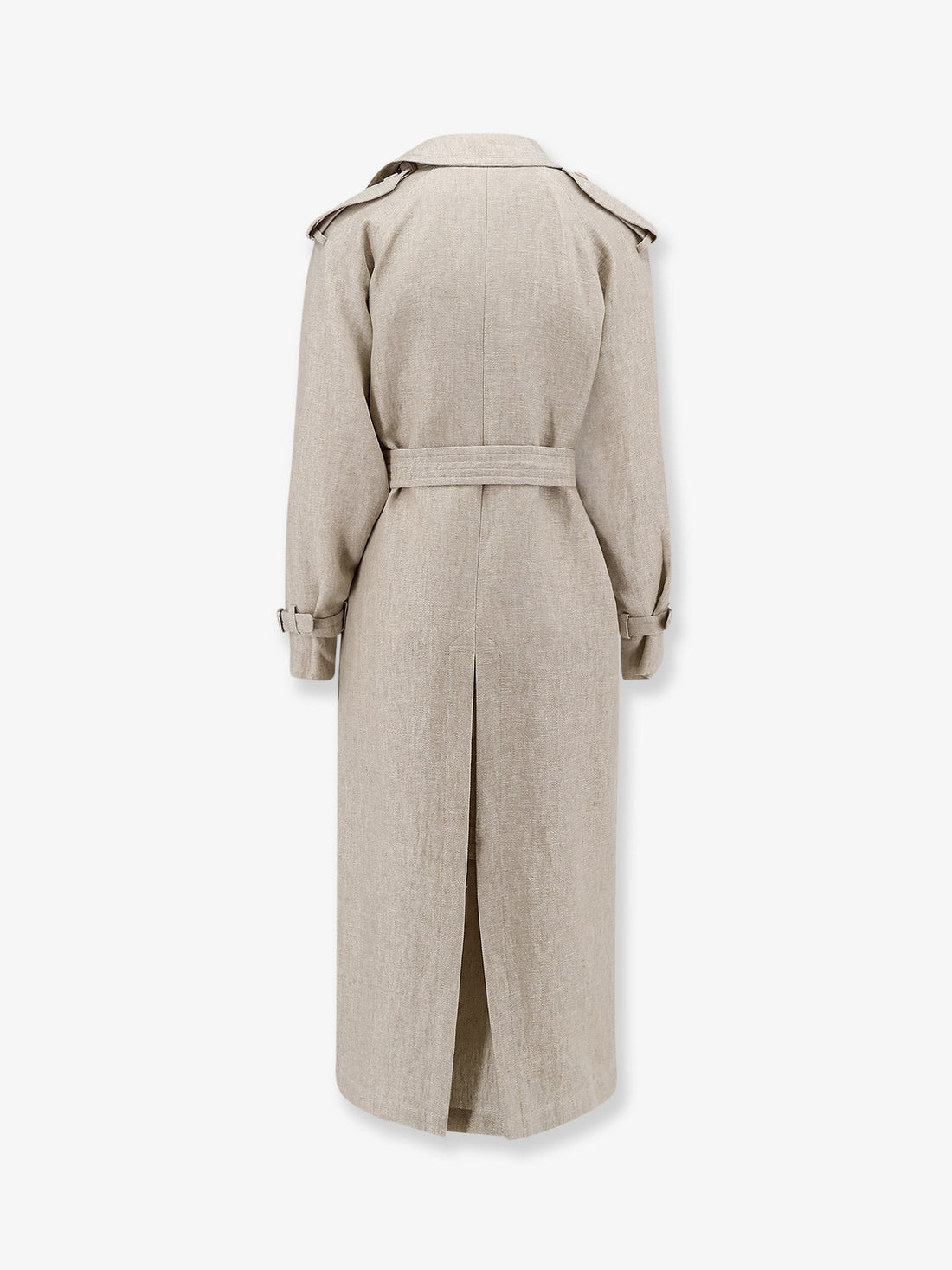 Max Mara - Mxspedaggi linen trench mxspedaggi-linen-trench