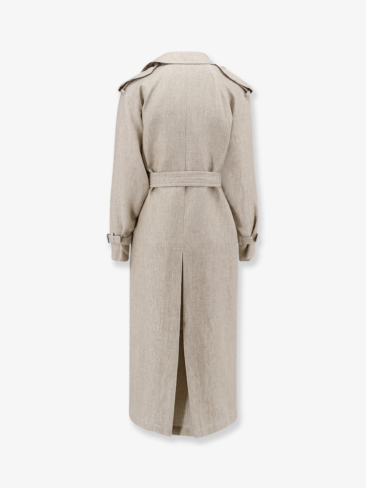 Max Mara - Mxspedaggi linen trench