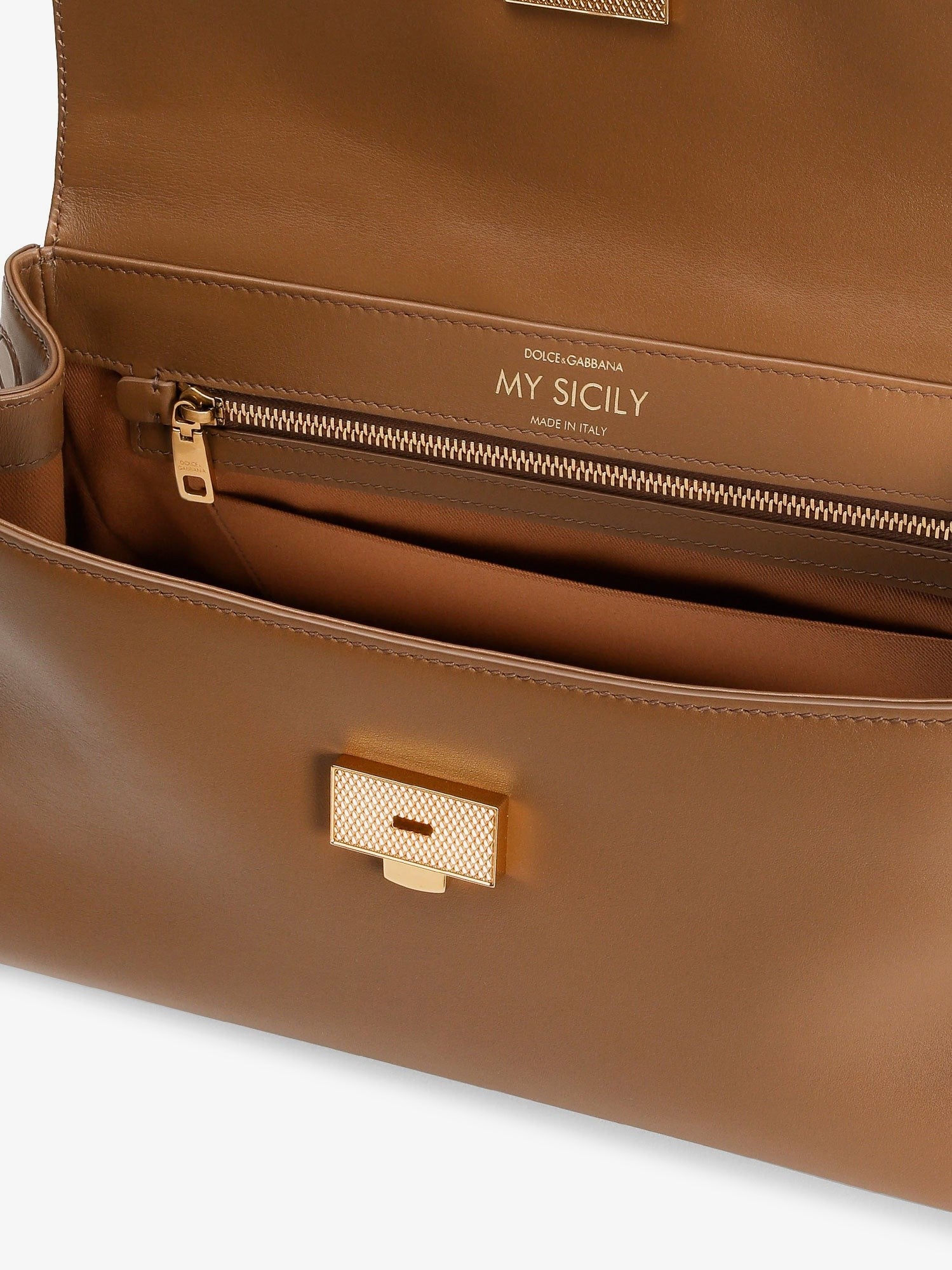My Sicily leather shoulder bag