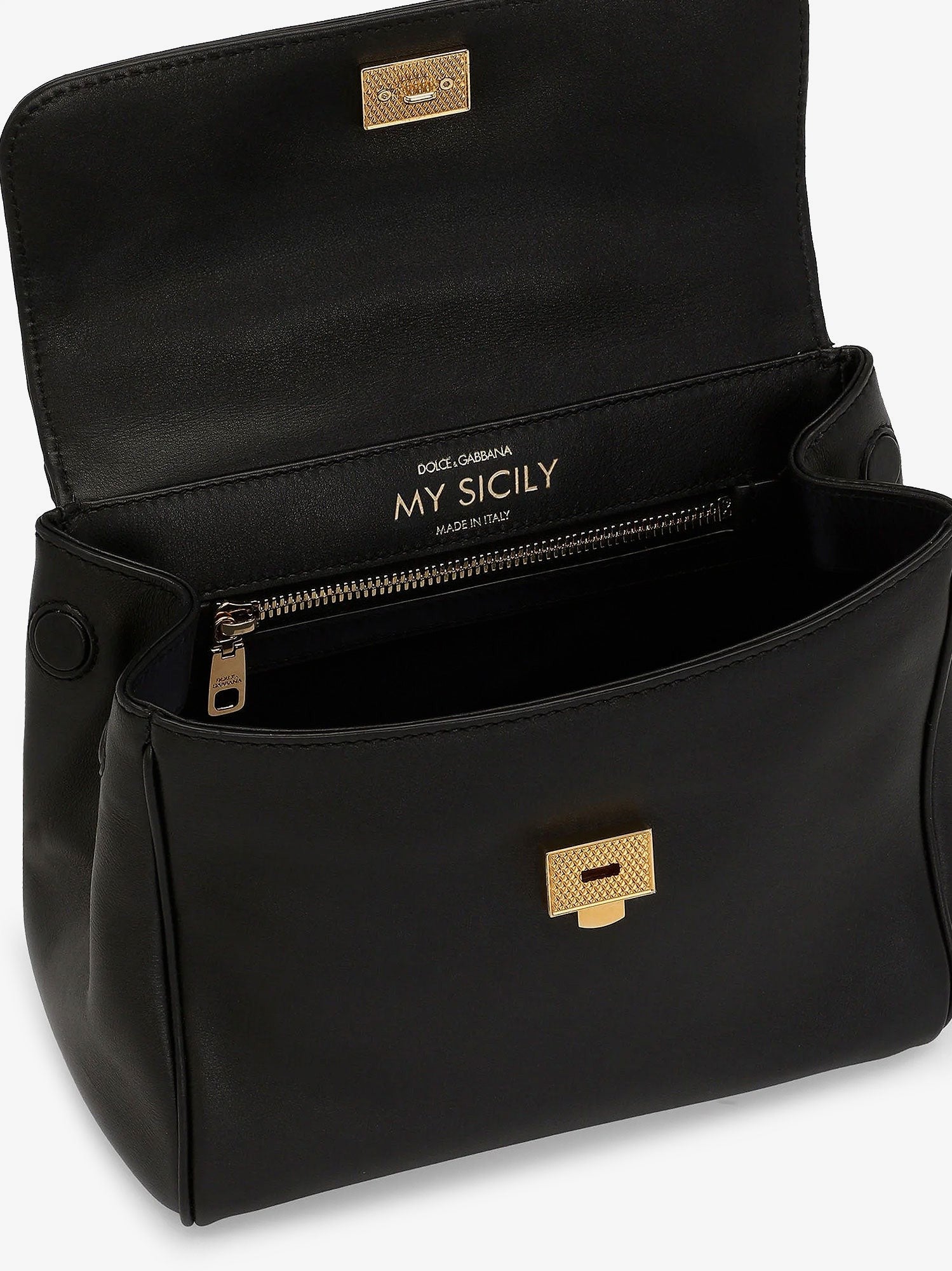My Sicily leather shoulder bag