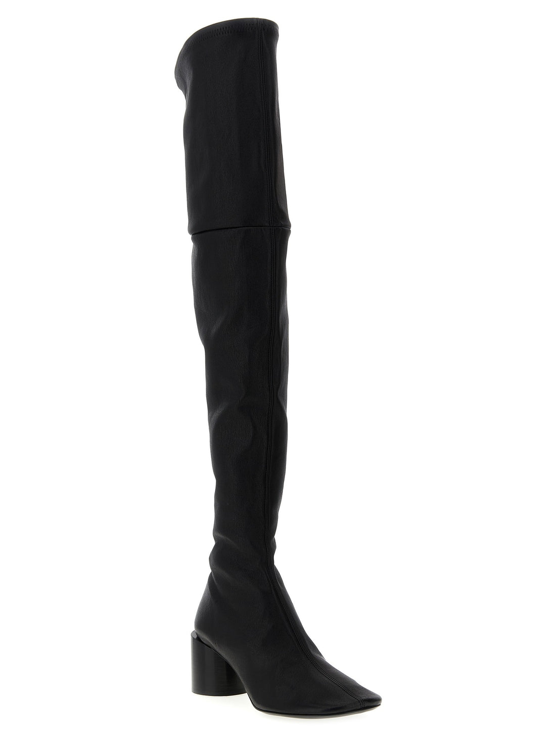 JIL SANDER - Nappa boots Black