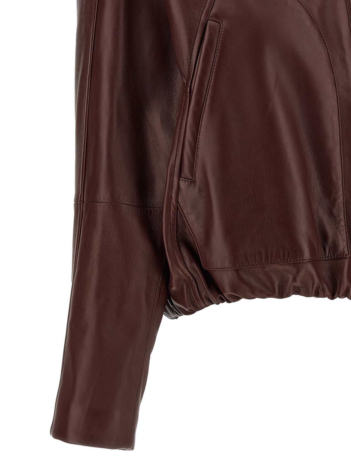 Brunello Cucinelli - Nappa leather jacket