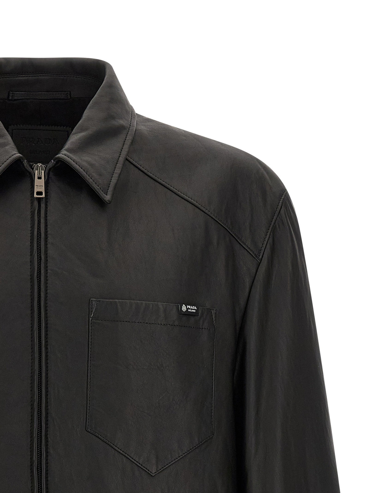 PRADA - Nappa leather jacket