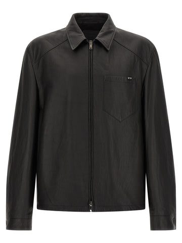 PRADA - Nappa leather jacket Black