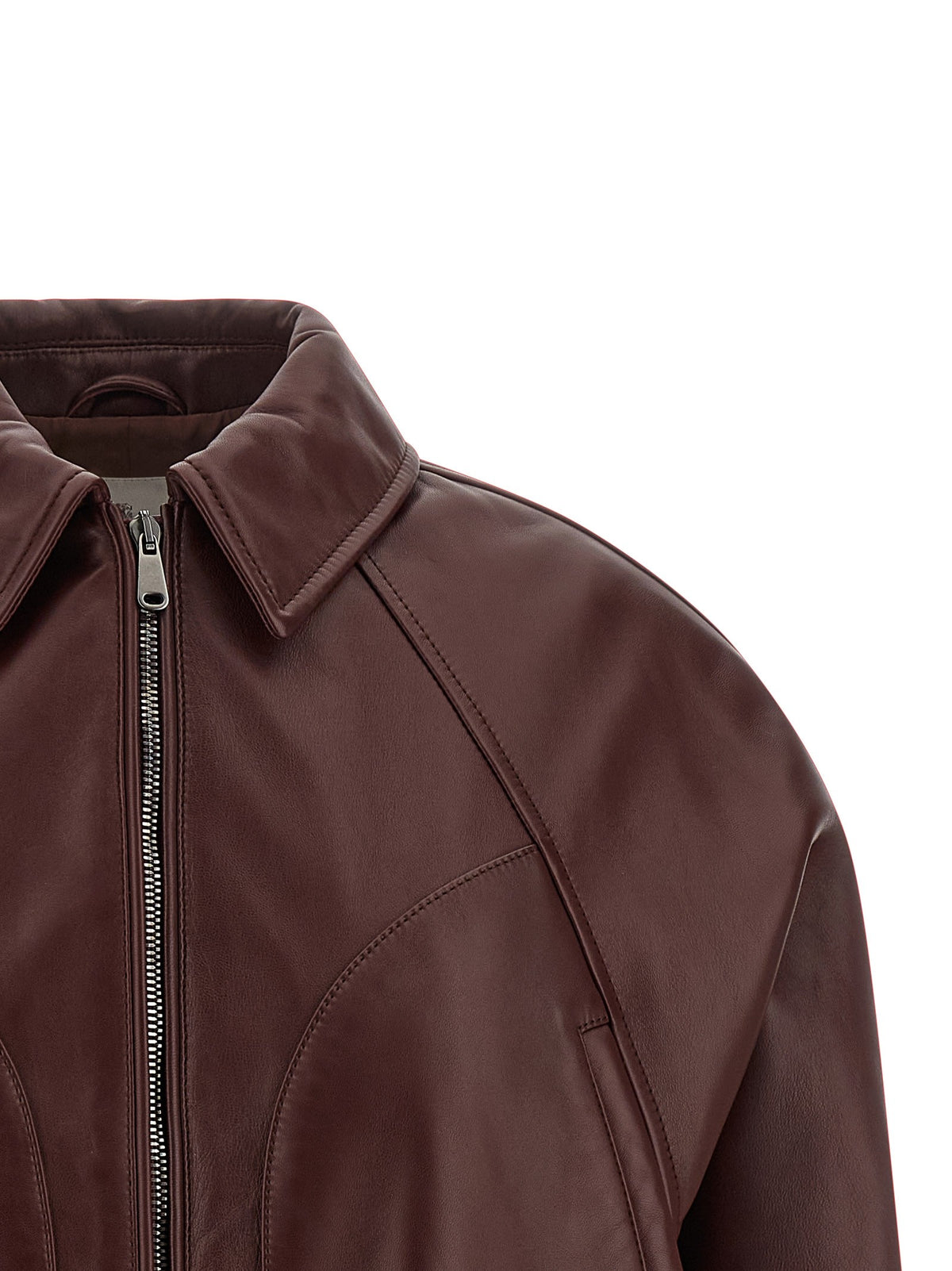 Brunello Cucinelli - Nappa leather jacket