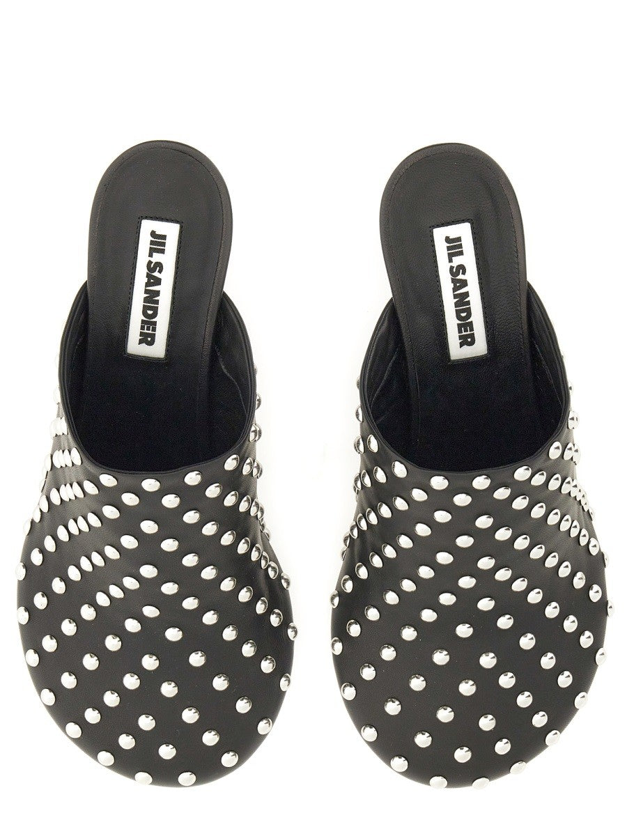 JIL SANDER - NAPPA LEATHER MULES WITH STUDS nappa-leather-mules-with-studs_9c5d9d21-1294-4d16-8ef8-920047b1cfb5