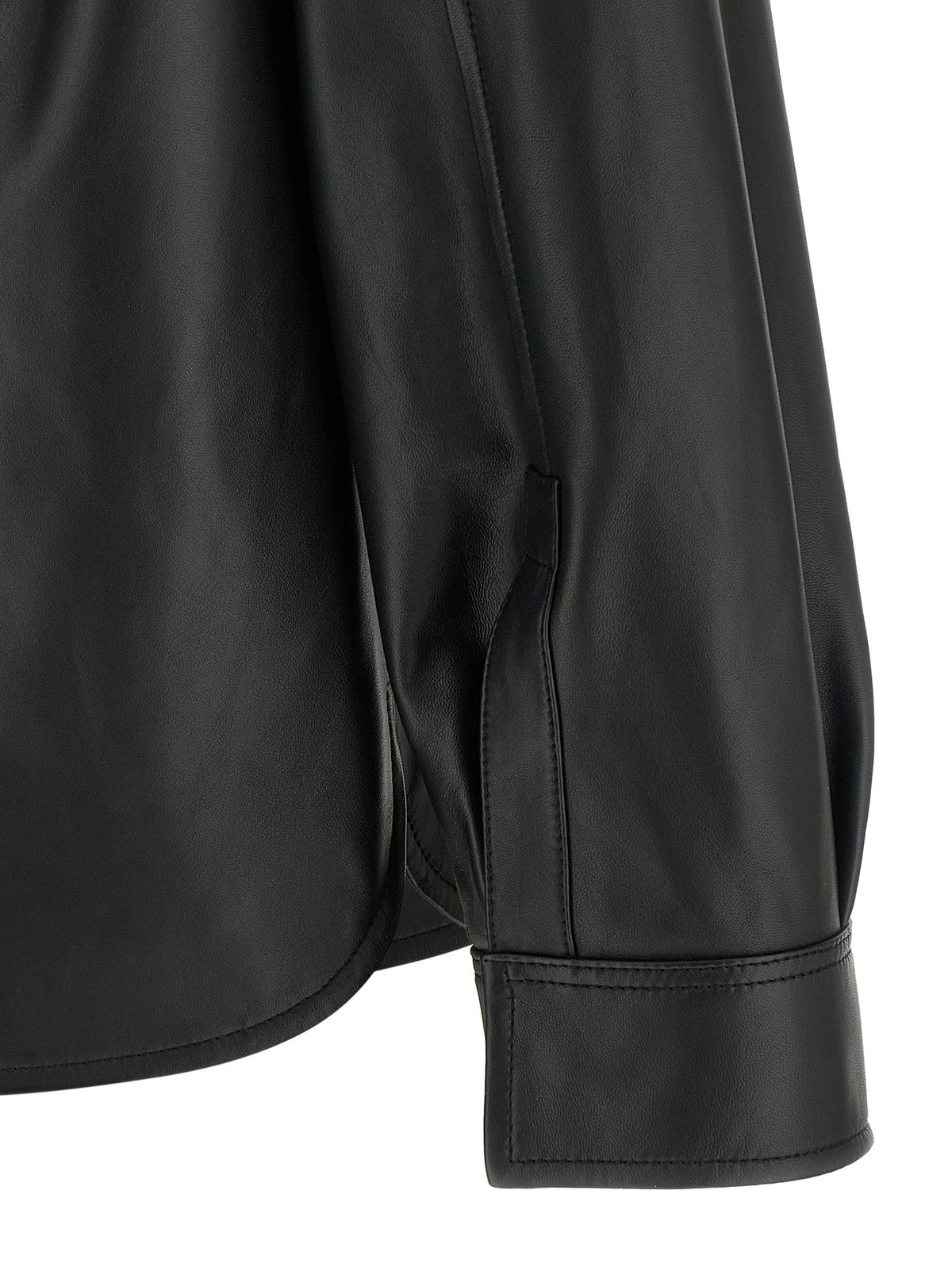 LOEWE - Nappa leather overshirt