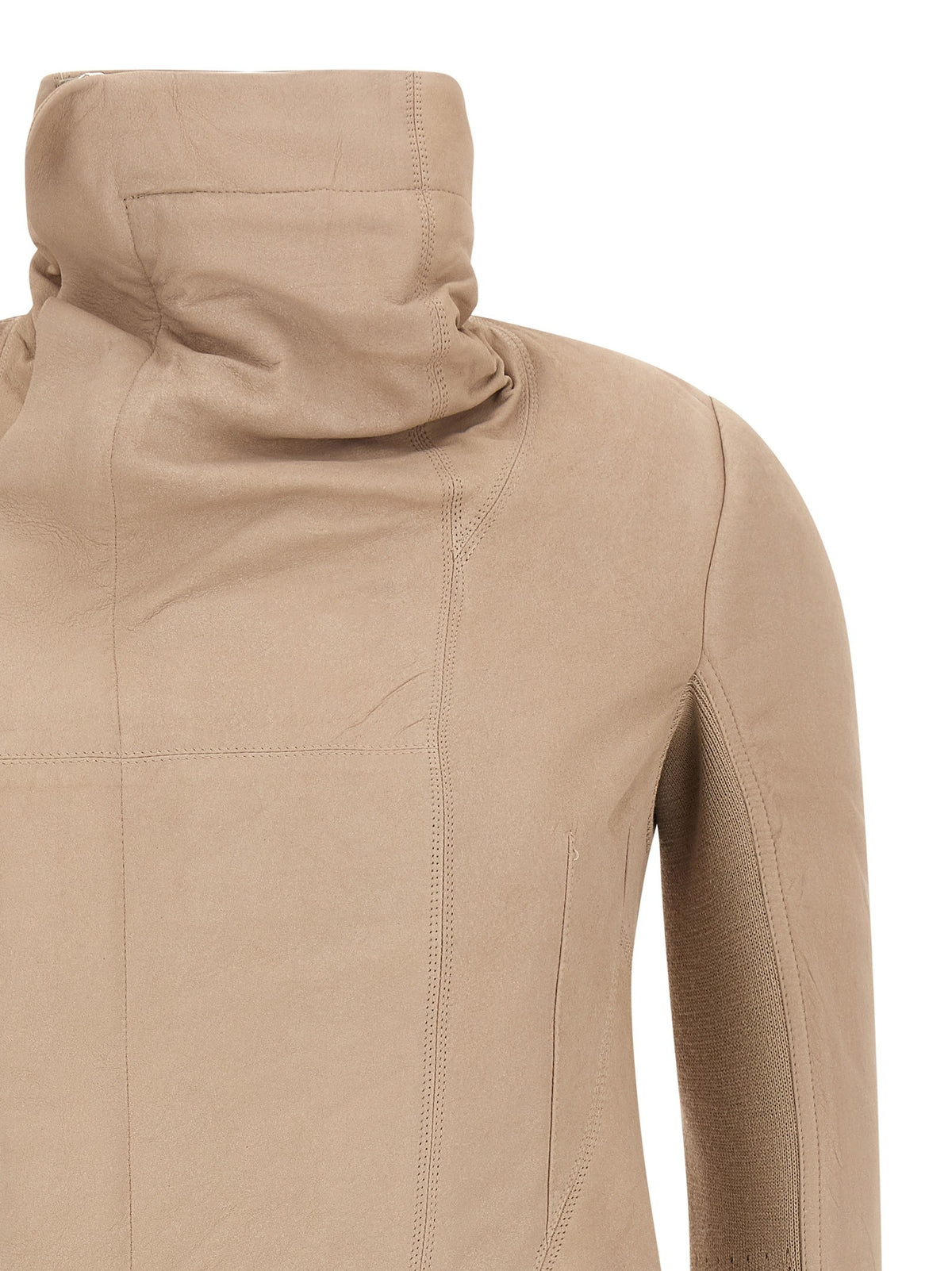 RICK OWENS - 'Naska' Leather Jacket