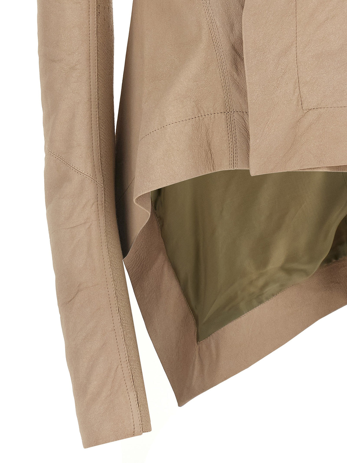 RICK OWENS - 'Naska' Leather Jacket