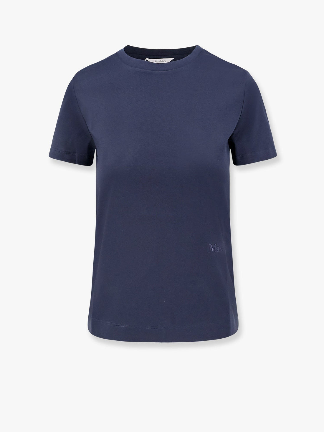 Max Mara - Nerina cotton t-shirt with Max Mara embroidery nerina-cotton-t-shirt-with-max-mara-embroidery_3735be46-7c29-46a9-b045-4c10db81e9e4