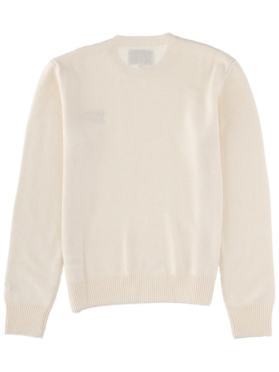 "NEW QUEEN" JERSEY WITH EMBROIDERY