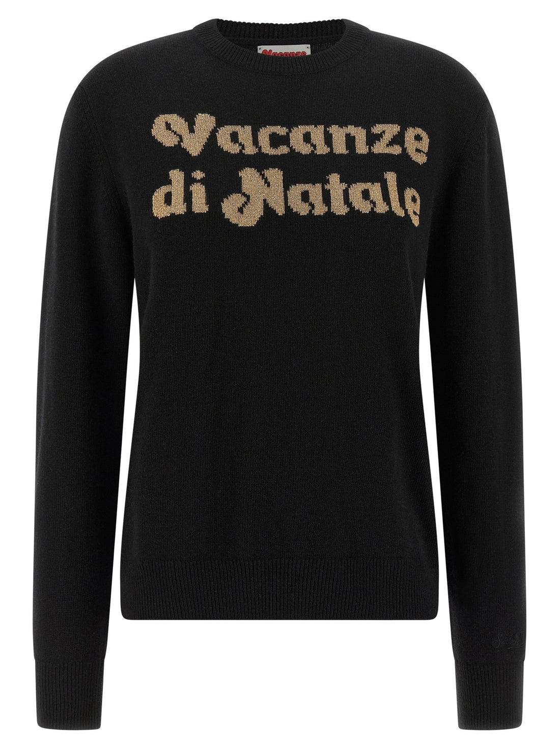 MC2 SAINT BARTH - 'New Queen-Vacanze di Natale' sweater Limited Ed. Black