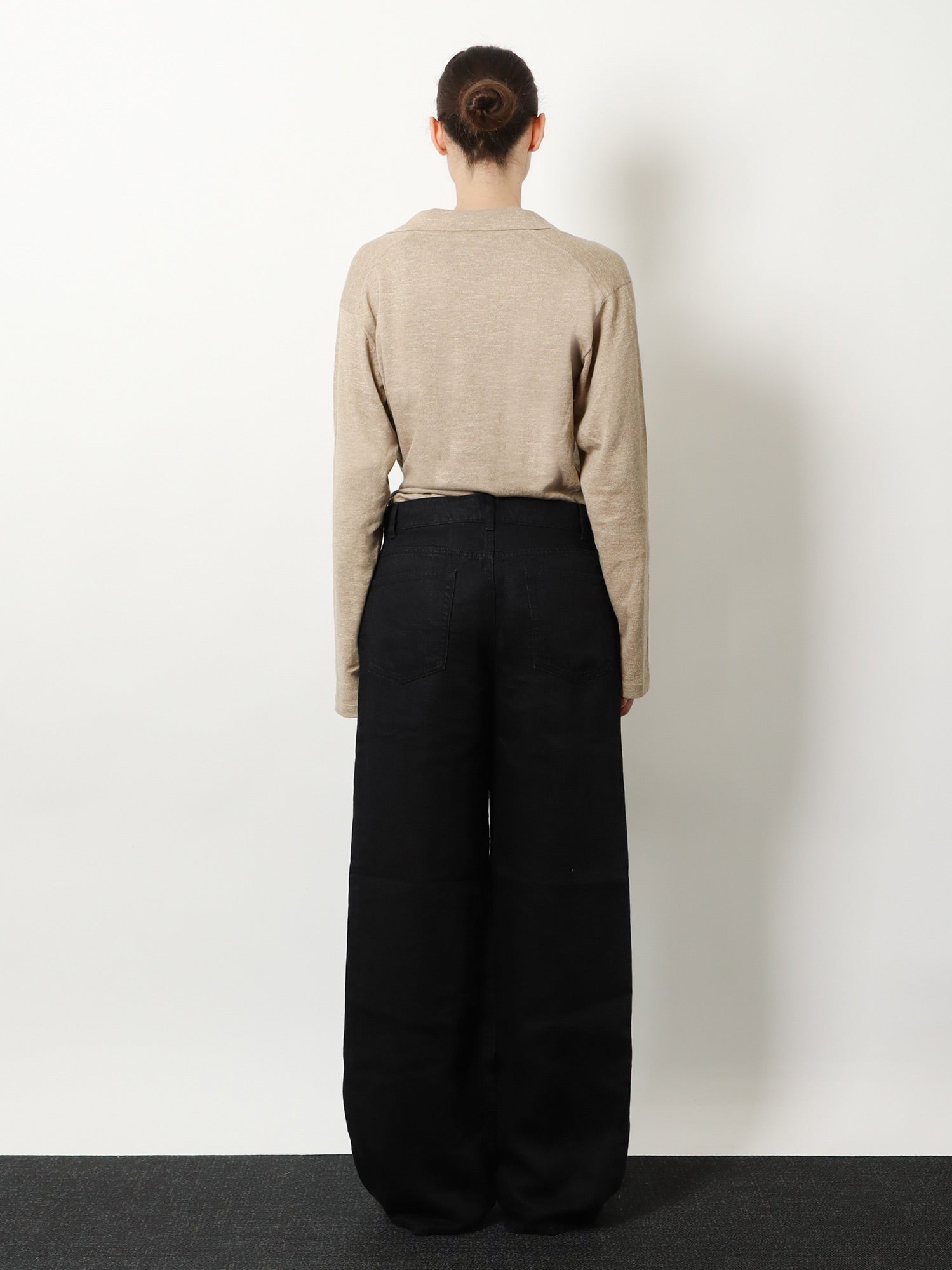 THE ROW - Niosa polo shirt in cotton and linen