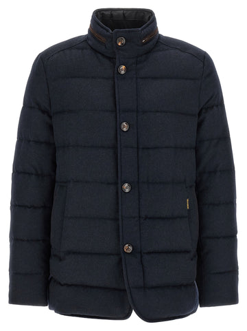 Moorer - 'Nolde-Ls9' down jacket Blue