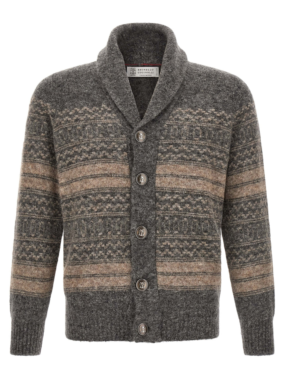 Brunello Cucinelli - 'Nordic Jacquard' cardigan