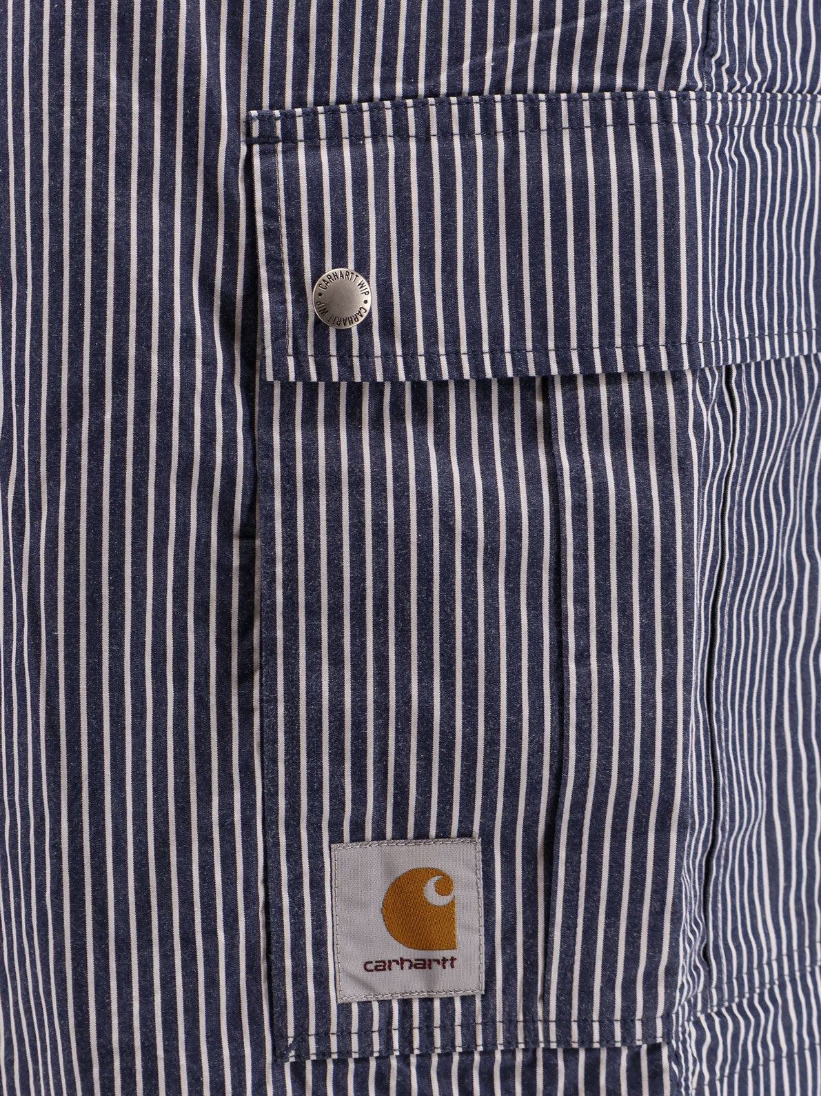 Notus striped canvas  bermuda shorts