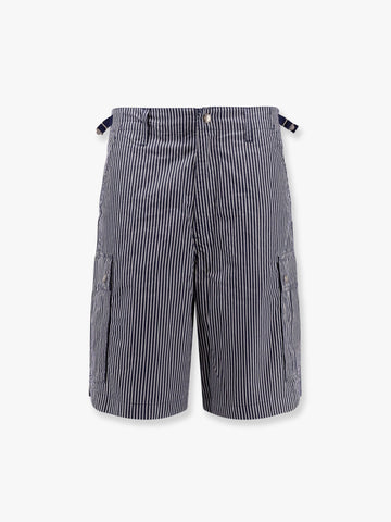 Notus striped canvas  bermuda shorts