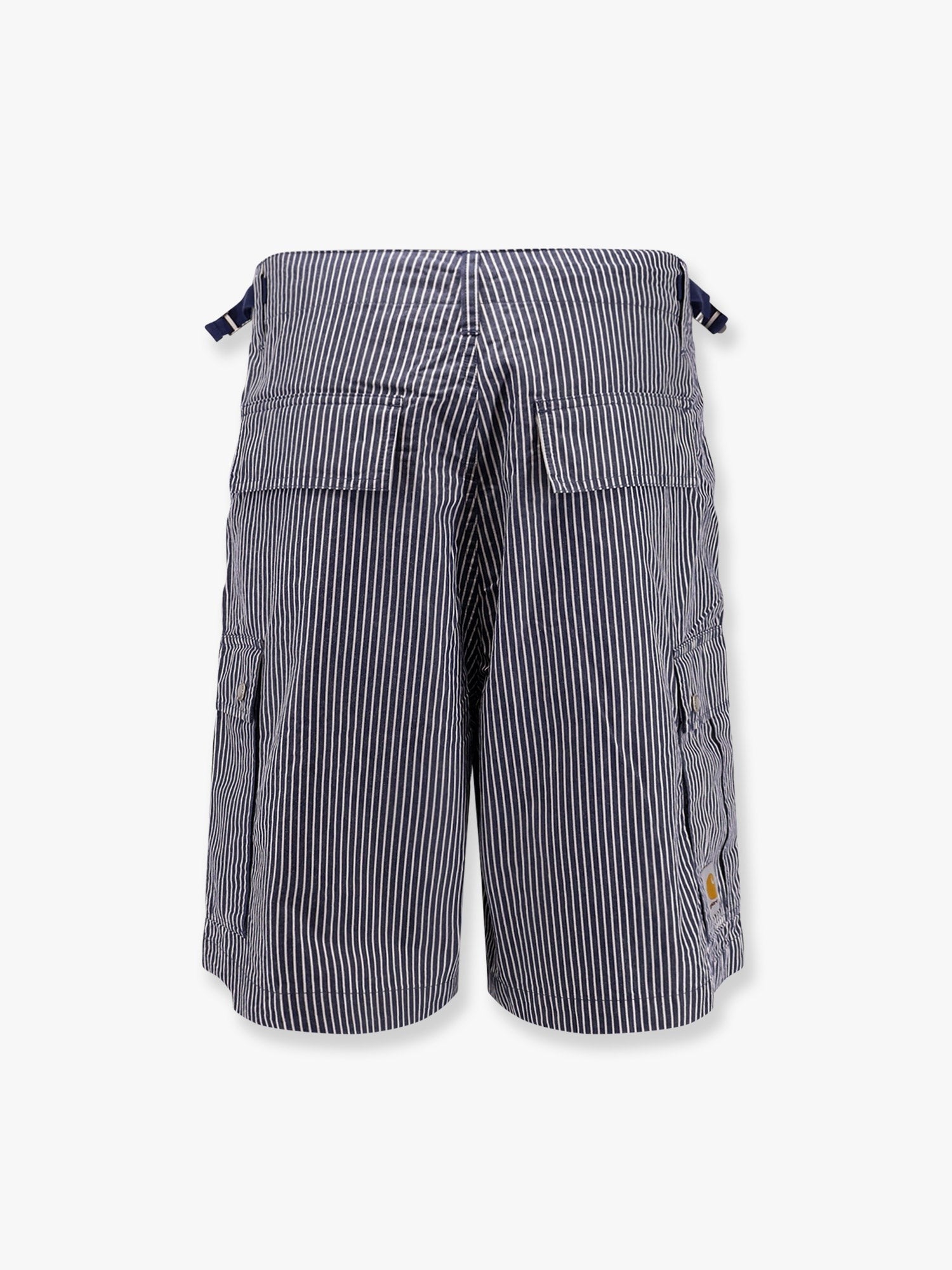 Notus striped canvas  bermuda shorts