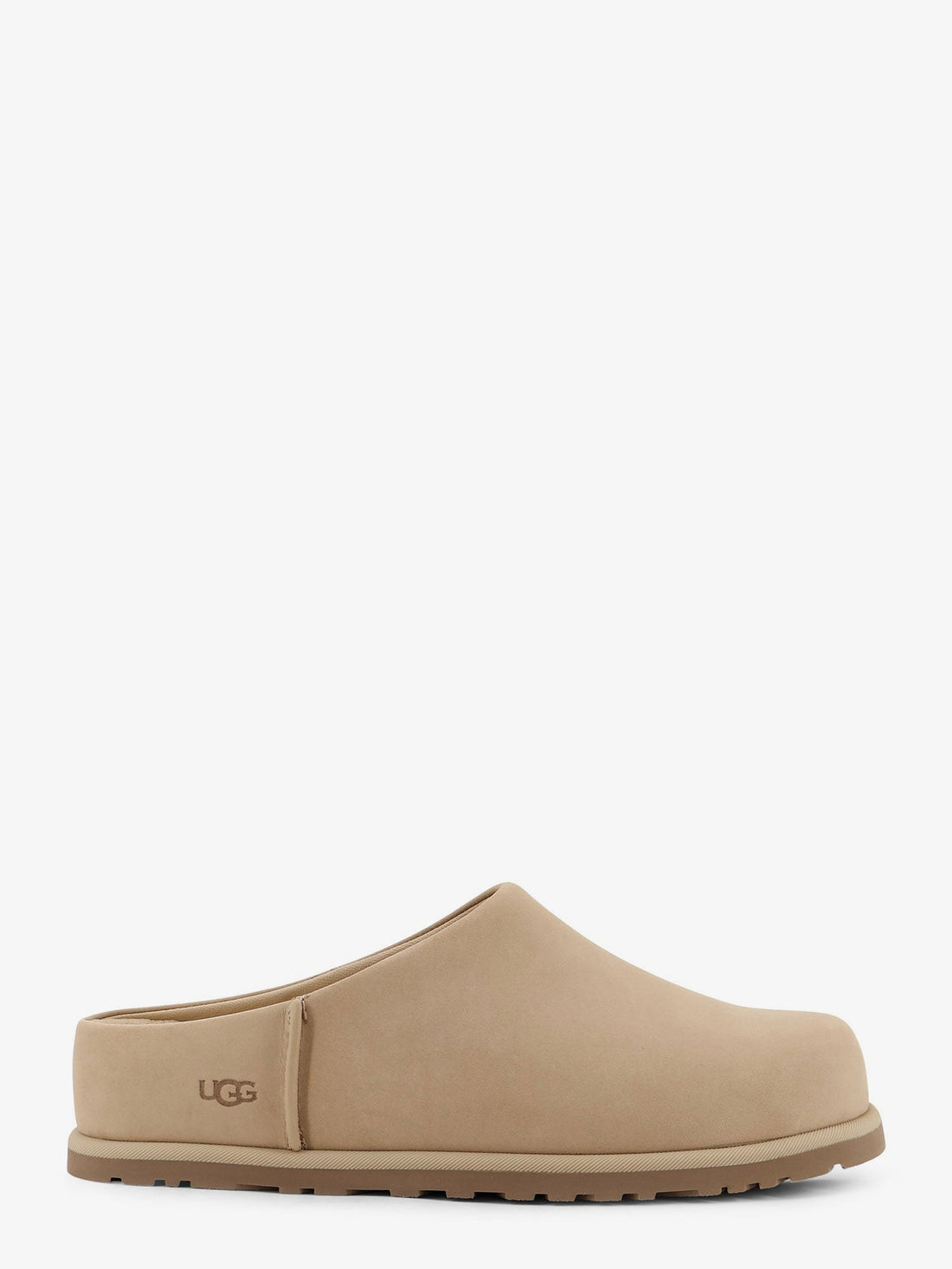 Ugg Nubuck sandals with engraved logo on the side