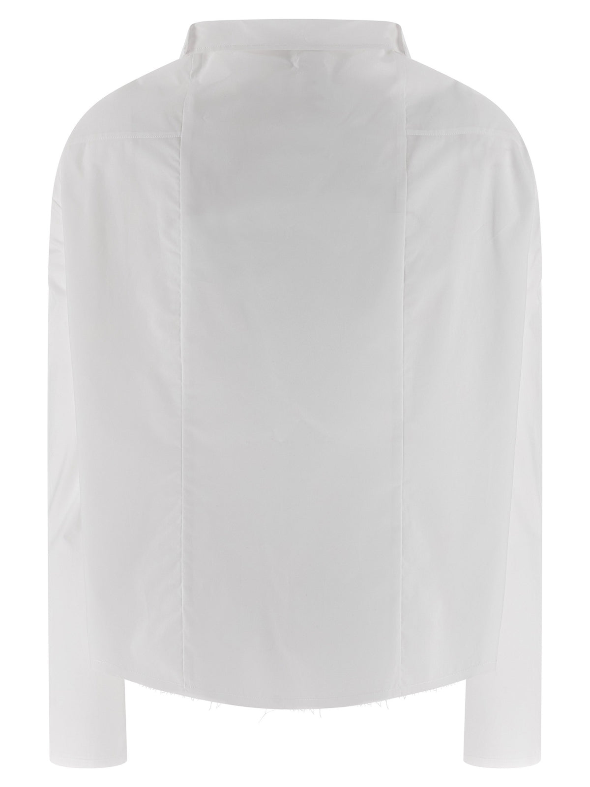 MM6 MAISON MARGIELA - 'Numeric signature MM6' embroidered shirt