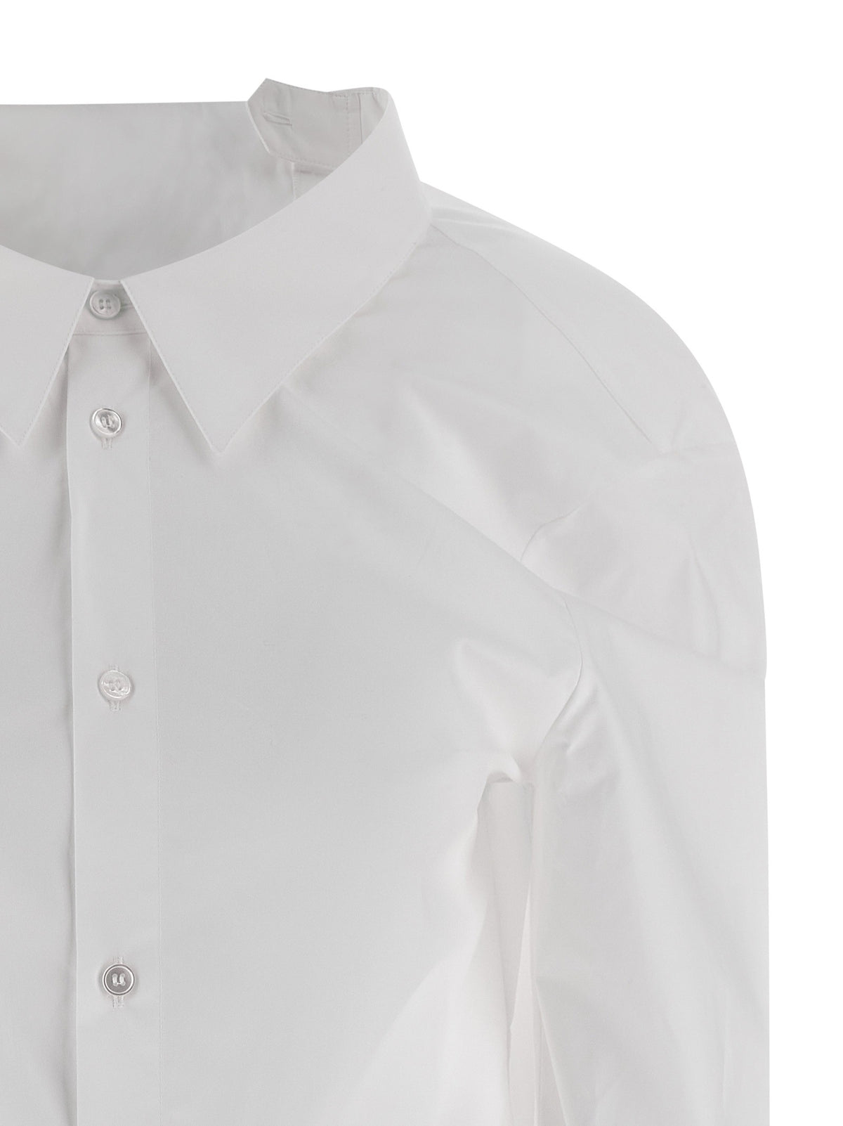MM6 MAISON MARGIELA - 'Numeric signature MM6' embroidered shirt