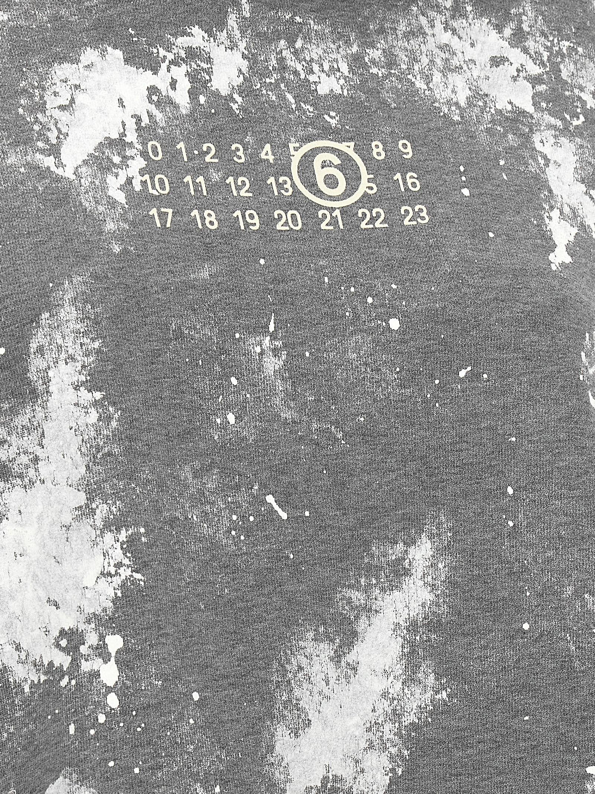 MM6 MAISON MARGIELA - 'Numeric Signature MM6' hoodie