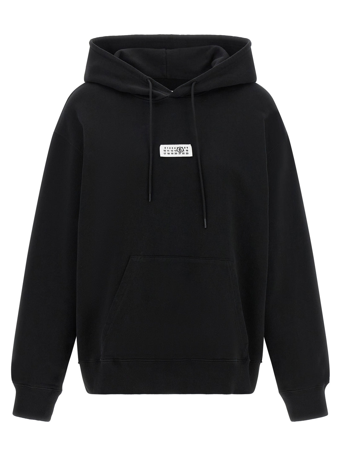 MM6 MAISON MARGIELA - 'Numeric Signature MM6' hoodie Black
