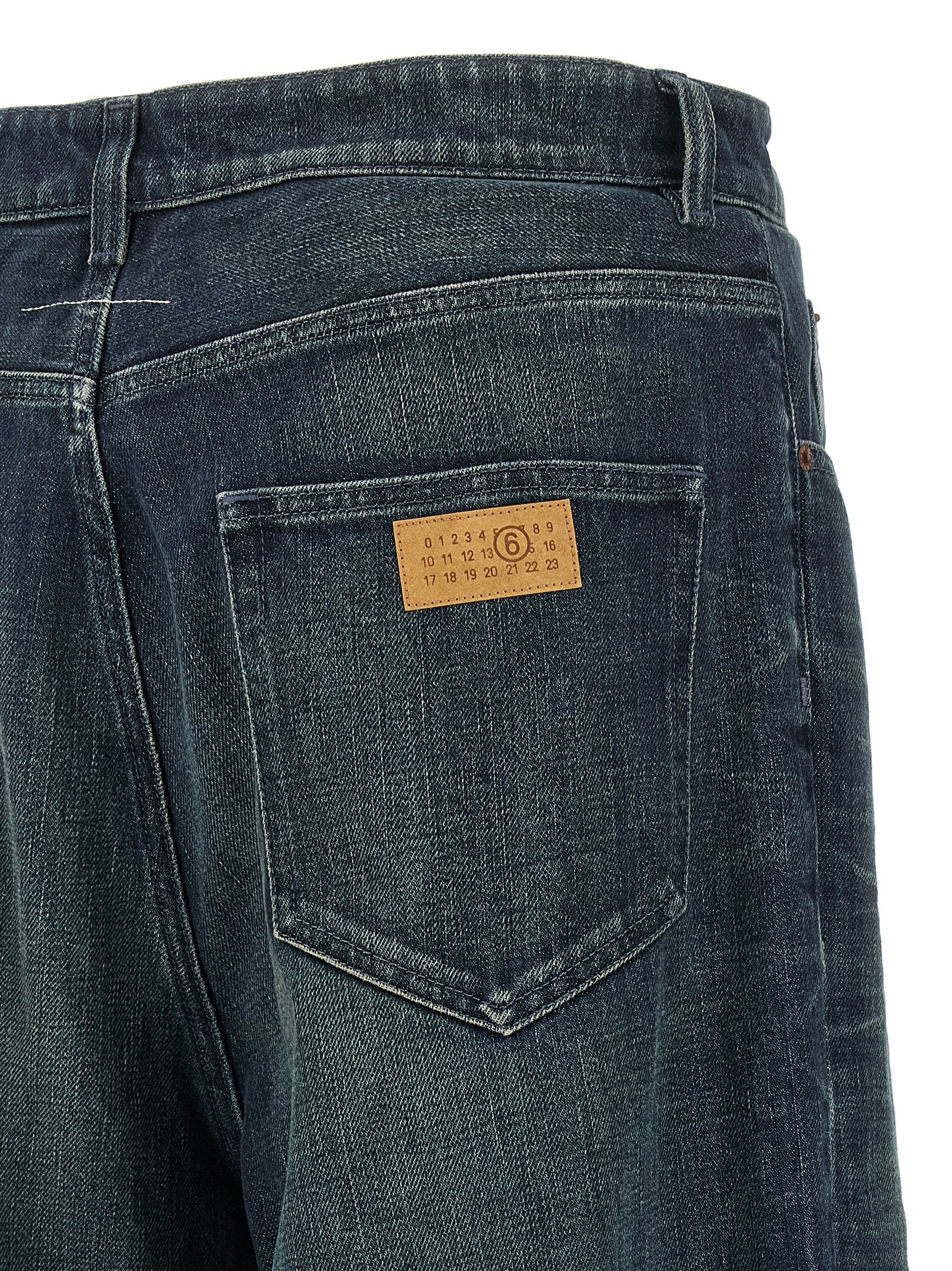 MM6 MAISON MARGIELA - 'Numeric Signature MM6' jeans