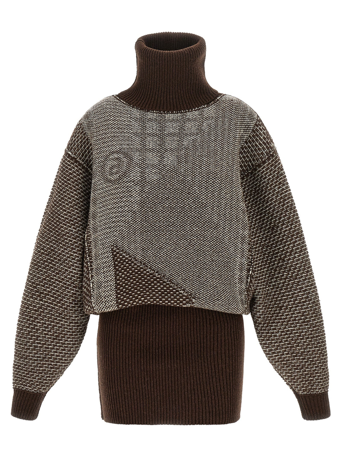 MM6 MAISON MARGIELA - 'Numeric Signature MM6' reversible dress