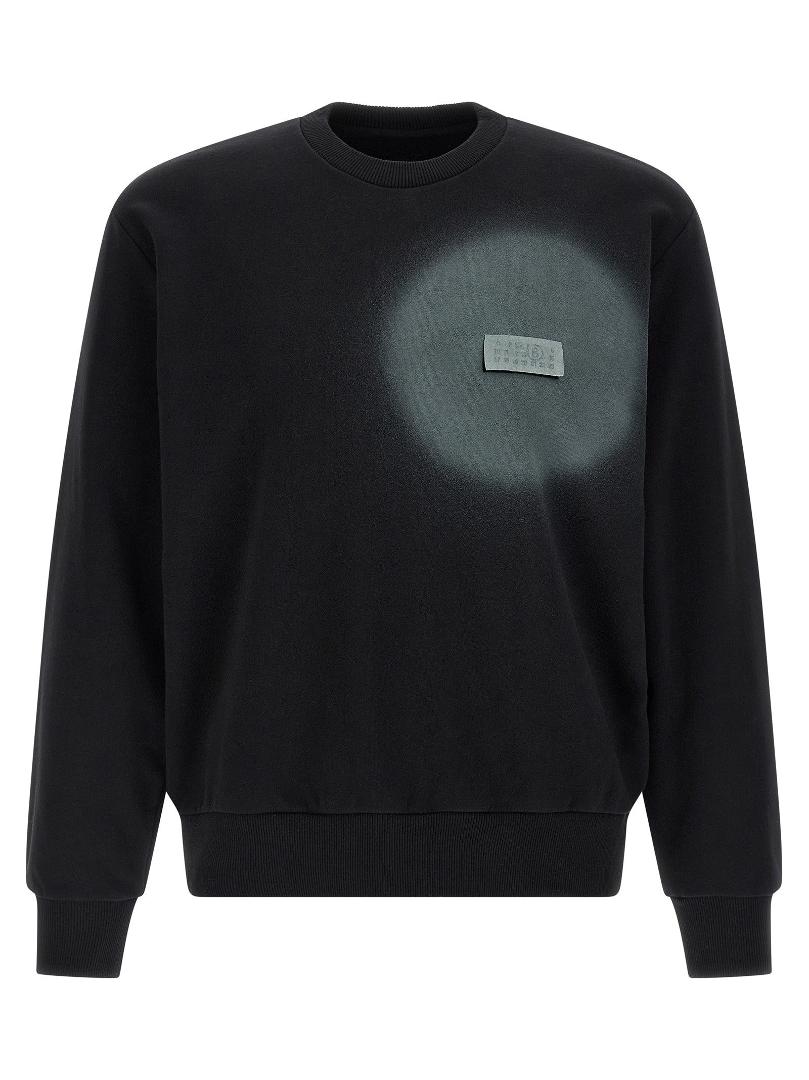 MM6 MAISON MARGIELA - 'Numeric Signature MM6' spray sweatshirt numeric-signature-mm6-spray-sweatshirt_e4714643-06b3-4194-b664-41ceb0f30bad